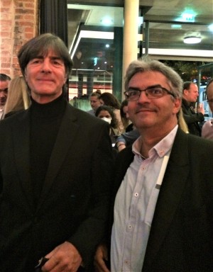 Милан и Јоаким Лев, бивши немачки фудбалер и тренер 